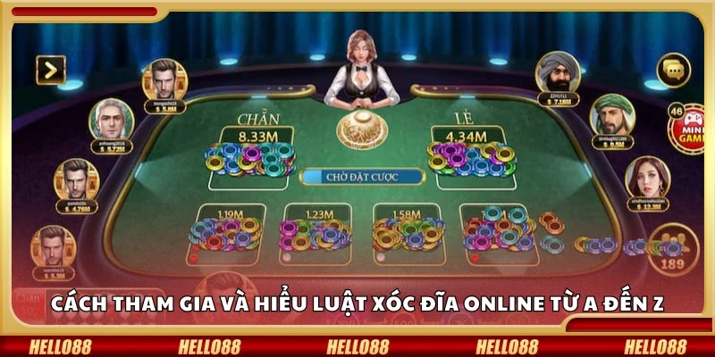 Hiểu luật xóc đĩa online từ A đến Z