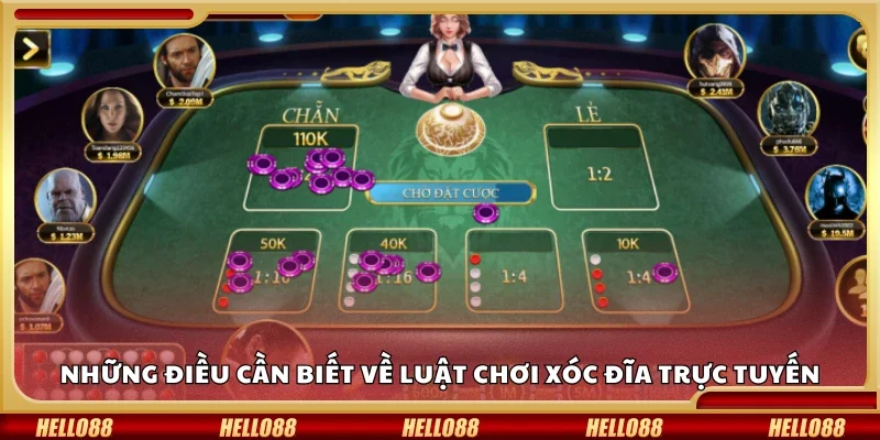 Những điều cần biết về luật chơi xóc đĩa