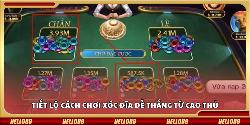 Tiết lộ cách chơi xóc đĩa dễ thắng từ cao thủ