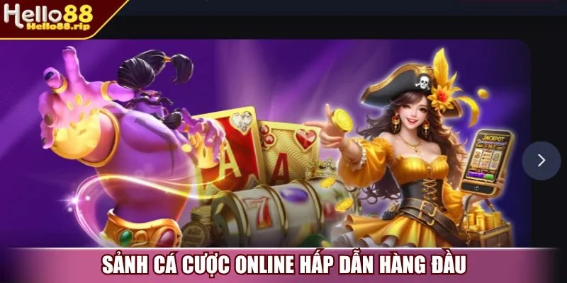 Sảnh cá cược online hấp dẫn hàng đầu